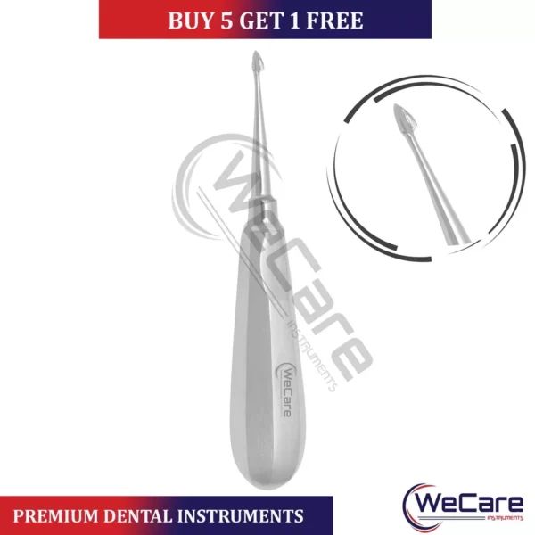 Dental Root Surgery Tooth Extracting Elevator # 77R by WeCare Instruments